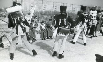 Годовщина войны 1812 года. Реконструкция. 1992г. Фото Анатолия Носенко.