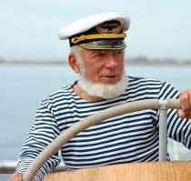 Ага. Типичный ваххабит. 
Вообще-то это "шкиперская борода". Дядька моряк походу...