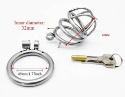 мужской пояс верности, замок на член