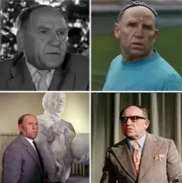 Очень много так называемых «королей эпизодов».
Их играли талантливые актеры которым, увы не довелось сыграть главных ролей
Тем не менее, даже в крохотных отрезках, они были великолепны
Дополню список