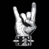 А вот и нет. Это знак означает "Love".
А "Heavy Metal" вот так делается!