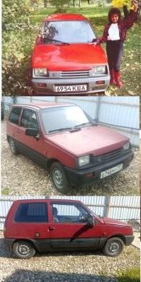 У меня тоже красненькая.  
Только оттенок другой, вишня 127.