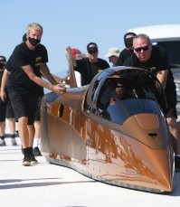 Гонщик погиб при попытке побить рекорд скорости в 756,4 км/ч