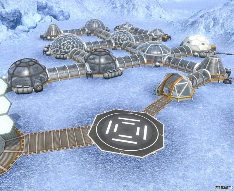 Игра есть такая planetbase Довольно примитивная но залипательная на какое то время.