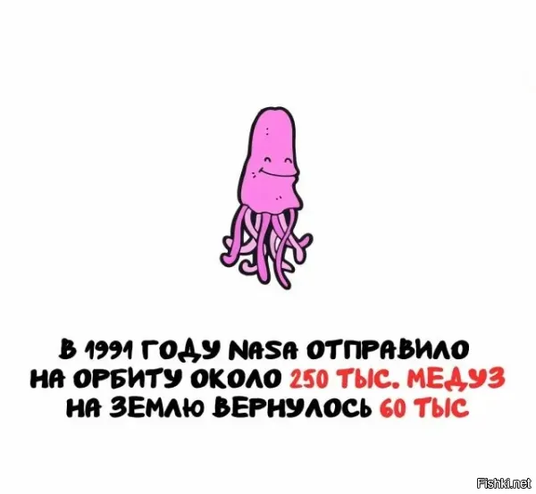 а остальные медузы  - свалили в неизвестном направлении ? 
что-то недоговаривает НАСА