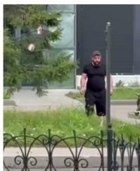 На улицах подмосковного города Люберцы был замечен бык.