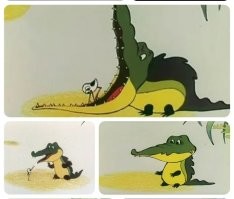 Трехметровый аллигатор поймал огромного питона