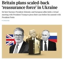 Великобритания отказалась от идеи введения в-на Украину 30-тысячного контингента для защиты портов и ключевых городов.

Случилось чего?