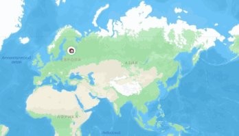 А вот как это выглядит в проекции;