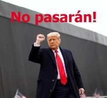 Трамп решил покрасить стену на границе с Мексикой в чёрный цвет