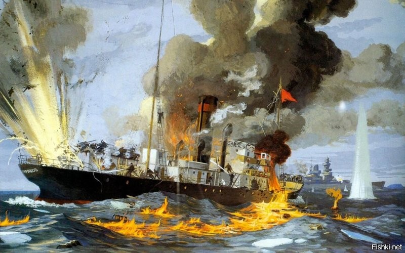 По данным самих немцев, выжившие русские моряки отказались пересаживаться из шлюпки в подошедший с "Адмирала Шеера" катер   их загоняли прикладами под дулами пулеметов. В плен попали 22 человека, среди которых был и тяжелораненый Качарава. Некоторые матросы оказали сильное сопротивление и были расстреляны. Двадцать третьим спасшимся стал кочегар Павел Вавилов. Незамеченный в ледяной воде, он дождался пока уйдет немецкий катер и на опустевшей шлюпке доплыл до острова Белуха. Вавилов в одиночестве прожил на острове 36 дней, после чего его случайно обнаружили с проходящего судна и прислали гидросамолет.

Из приказа командующего Краснознаменным Северным флотом от 28 апреля 1965 года: "Широта 76 градусов северная, долгота 91 градус 31 минута восточная. Здесь 25 августа 1942 года пароход "Александр Сибиряков" дрался с немецким крейсером "Адмирал Шеер". Пароход погиб, флага не спустив… Всем кораблям, проходившим объявленные координаты, приспускать флаги, подавать звуковые сигналы…"