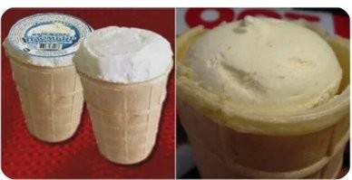 Бе-е! Гадость. 

Его потом по 4 копейки продавали. Невкусное. 
_______

Пломбир в вафельном стаканчике!!!