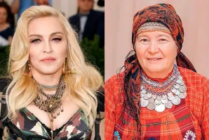 Мадонна и Алевтина Бегишева из «Бурановских бабушек» (1958 год рождения)