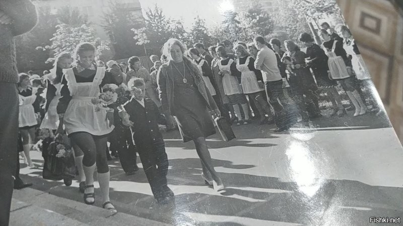 Это я, первый раз в первый класс. 1975 г