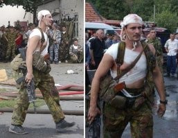 "Русский танк" - младший брат Дмитрия Разумовского - Максим. Беслан, 3 ранения.
