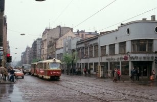 Съёмка со стороны Детского мира. Мама там мне всегда покупала игрушки и школьные принадлежности. Детство, детство...