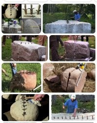 Маленькая верхняя часть камня мешала ему косить газон, поэтому он потратил много сил и денег, выкопал и  перенес его другое место. 
Теперь он мешает косить газон там. 

А достаточно было перфоратором пробурить отверстия, забить клинья и отколоть верхушку ниже уровня земли.