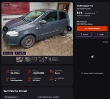На mobile.de есть разные варианты.

Вот, например, 85 евро, причем еще и поторговаться можно.

Пишут, что в авариях не был.