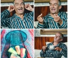 Большая тарелка улыбатора