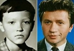 Быков в детстве совсем неузнаваем. Как другой человек.