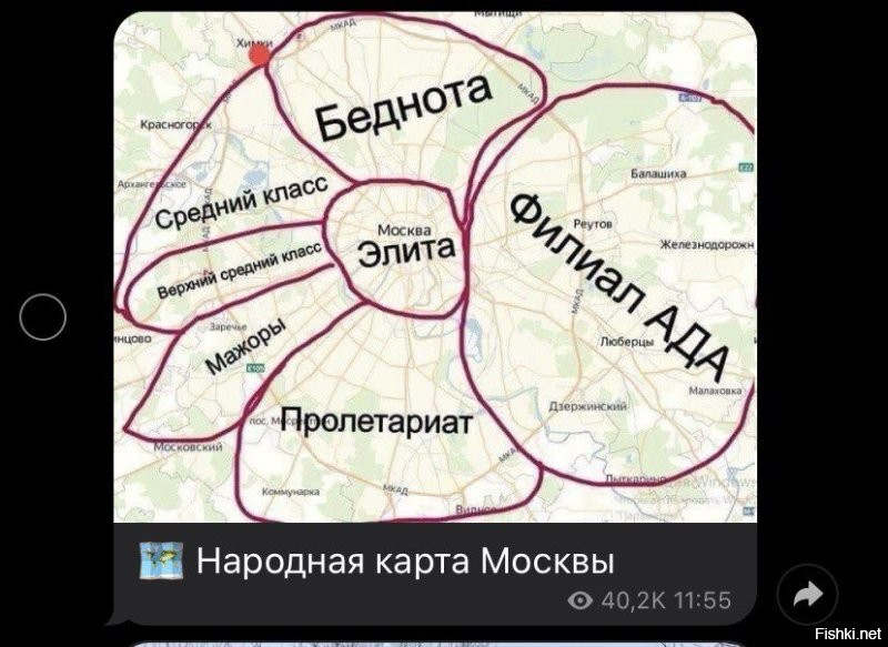 как видят масквичи (именно так, ошибки нет), самих себя.
в ny тоже самое. бруклин, киунс, айлед сити, бронкс, и манхэттен.