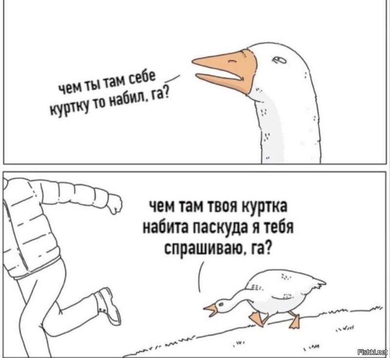 У гуся проснулась генетическая память