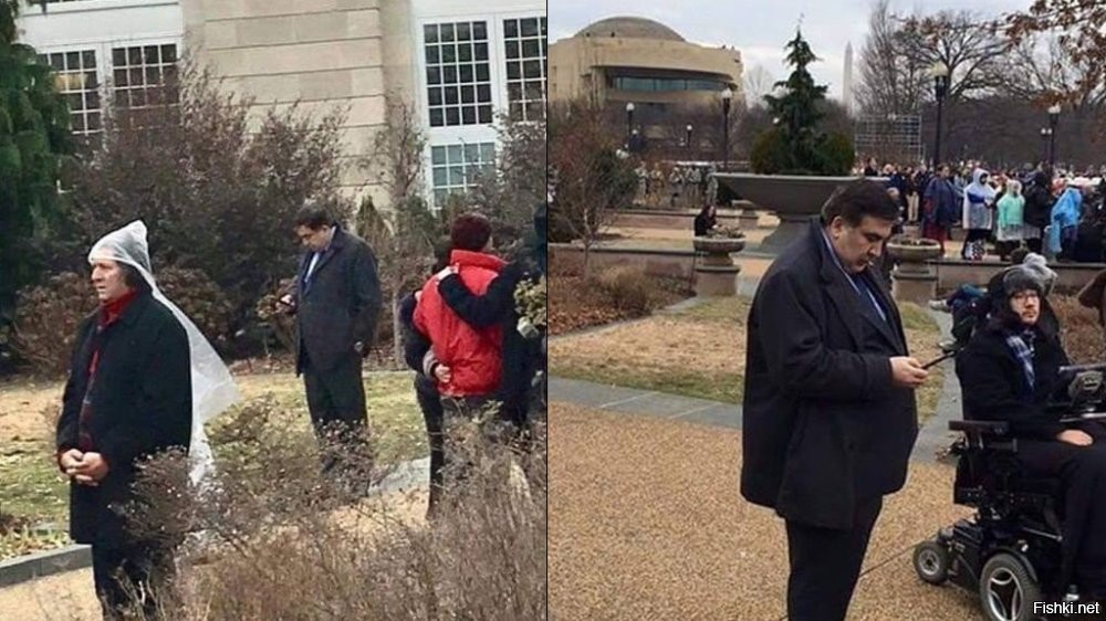 Ну вот этого поца, например, ответственного за развязывание войны в Южной Осетии в 2008 году, можно было прямо на месте, где стоял, замочить, нет?