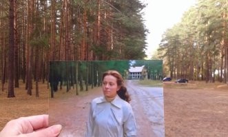 *уета новодельная, говно и фанера...
У нас "Бригаду" сняли, в местных локациях без каких либо добавок декораций 
На последнем фото братва поднимается на дамбу с пьяной полянки, где народ шашлыкос варганит