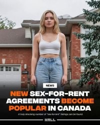 Понос что ли, канадец? Помню тут один был из канады, картинки тупые постил. Тоже в районе 75к было. Потом резко исчез.
Кстати у вас в канаде за сьём квартир уже жопами расплачиваются.