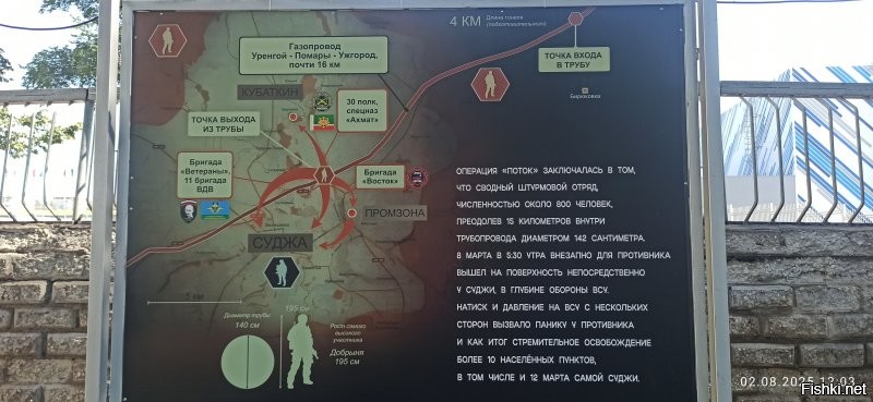 В Воткинске сделали экспозицию в Парке Победы. При желании можно пролезть по трубе метров 50, чтобы понять, каких усилий это стоило бойцам.