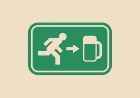 По утряне хорошо за пивом бегать в таких тапках!
