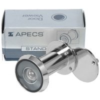 А чо нет-то?
Практически все дверные глазки - 120 градусов. Панорама всегда в ширину больше высоты. То есть по горизонтали кадрирование будет идеальным, а по вертикали - первую пленку всегда тупо ставить основной объект по центру высоты. Соответственно, после первой пленки можно будет сделать коррекцию.
А если выбрать самый большой в металле, выточить из алюминия для этого глазка стакан - никто и не догадается, что это нештатный видоискатель: мало ли какие "изменения в конструкции, не влияющие на потребительские качества изделия" туда внес производитель.
На мой взгляд, вариант вполне рабочий. Можно еще горизонтальные метки нанести, но, думаю, что без разборки глазка это малореально, хотя попробовать стоит.