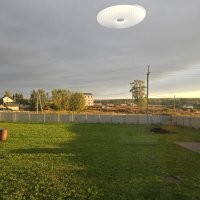 Ну и моё дачное НЛО.