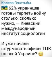 Опрос проводился не на территории Украины.