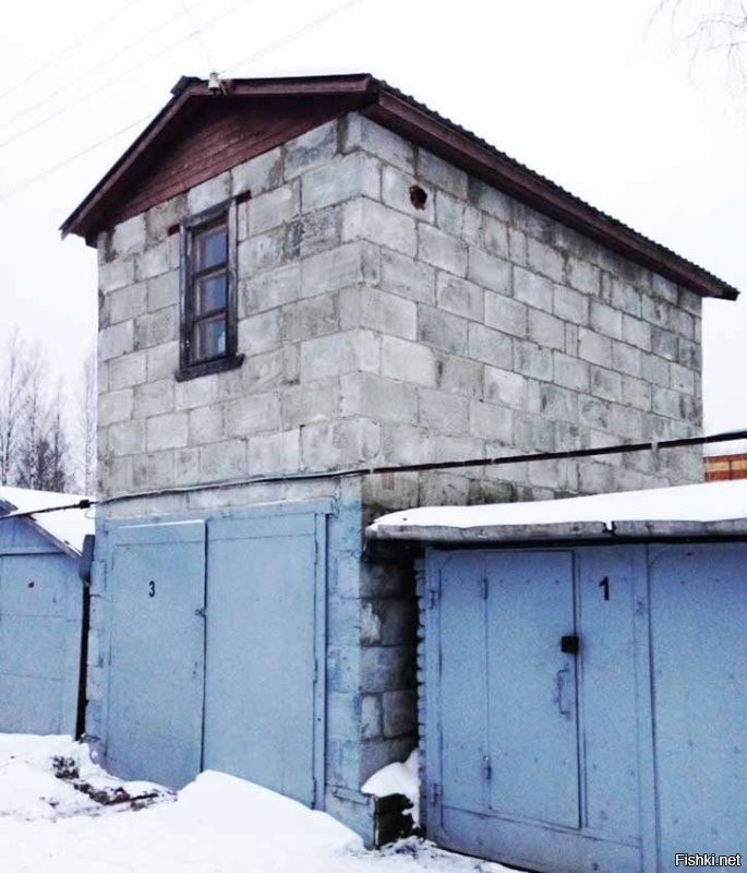 вот так выглядит такой гараж.