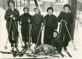 Москва. Студентки медицинского училища № 36. 1956г.