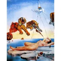 Сон Брахмы вызванный полетом выдры вокруг граната за секунду до пробуждения))