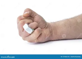 Тогда это будет гайка, и пальцы не сойдутся..........