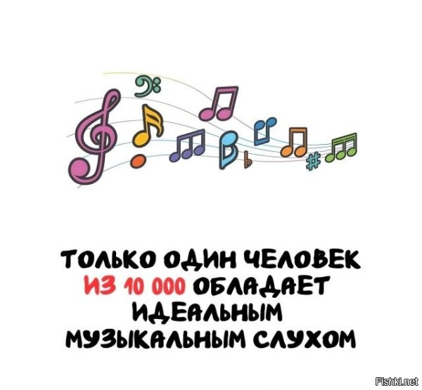 Слух есть у всех. В ноты не все попадают.