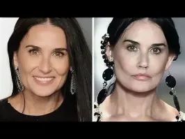 Деми Мур  тоже не узнать...