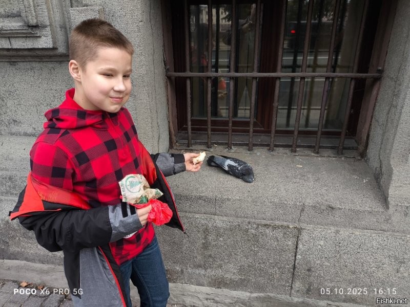 Вчера с сыном прогулялись по Адмиралтейской набережной. Мы местные)