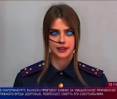 Блондинка, это хорошо. 
Но можно и шатенку.
