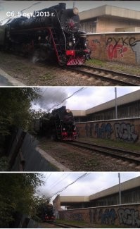 Жил я раньше с видом на эту ветку. :) 
15 метров от дома проходила. 
Перегон от Ржевской до Каланчёвки, это чуть севернее, чем Комсомольская площадь. 
А за ней УЧ №4 - правительственный вокзал.