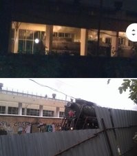 Жил я раньше с видом на эту ветку. :) 
15 метров от дома проходила. 
Перегон от Ржевской до Каланчёвки, это чуть севернее, чем Комсомольская площадь. 
А за ней УЧ №4 - правительственный вокзал.