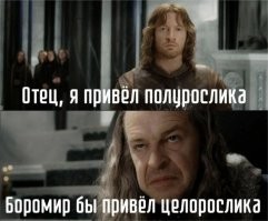 Гондору нужны мемы! И Рохан явится: мемы по "Властелину колец"