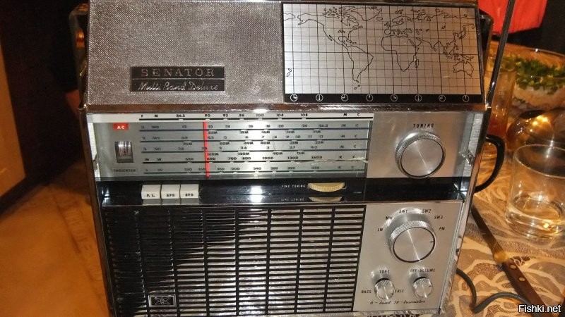 Вот что там делает радиоприемник Sharp-1710 ?!