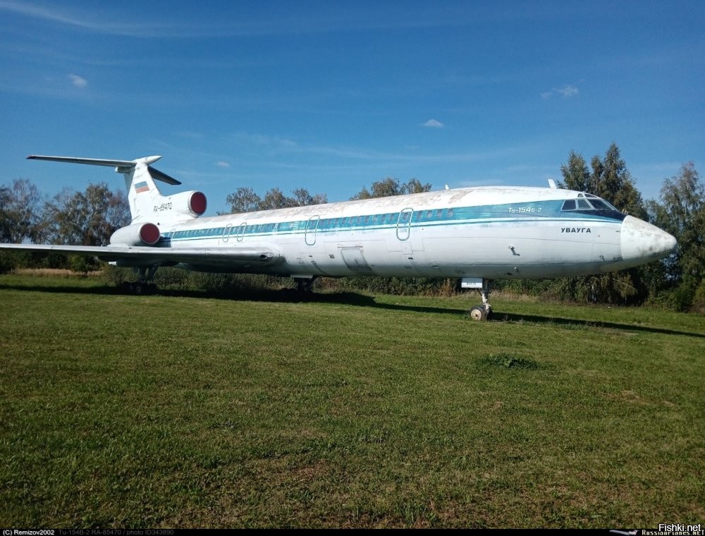 Из Ту-154 сохранился только первый.