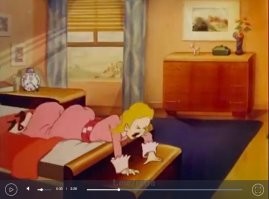 В туфлях спала?