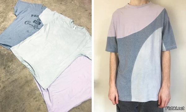 А принт с серой футболки как отстирывал?