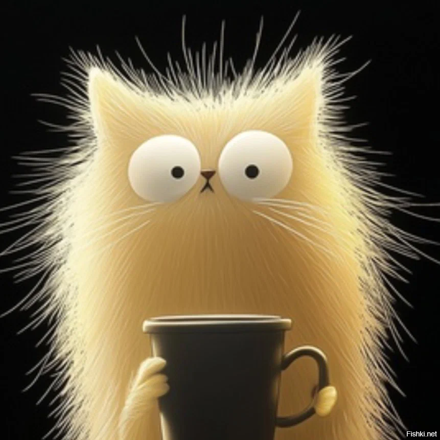 ... и после чашки кофея просыпаешься